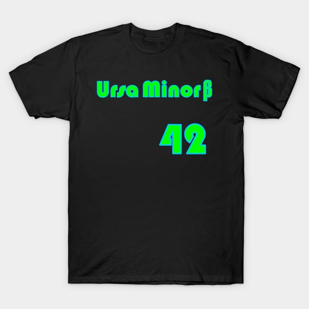 Ursa Minor Beta 42 Baseball Jersey T-Shirt by IORS